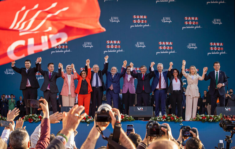 Millet İttifakı’nın liderleri İzmir mitinginde buluştu