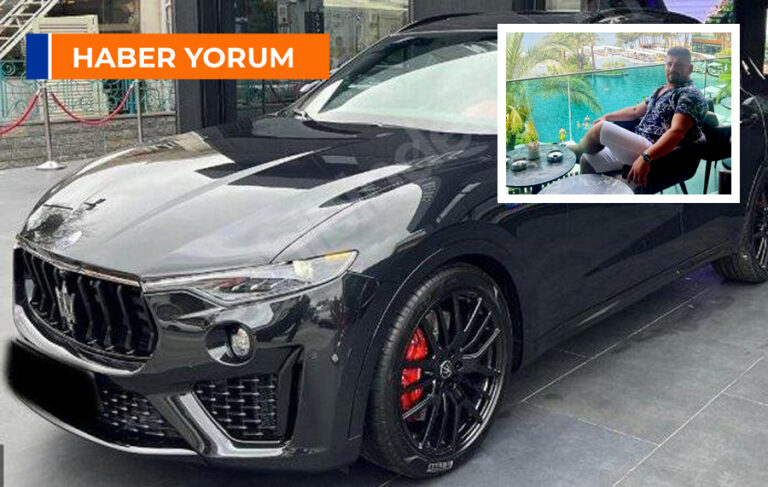 8,5 milyon TL’lik Maserati’si olan polis bize ne anlatıyor; tepeden tırnağa çürümüş, yozlaşmış bir ülke!
