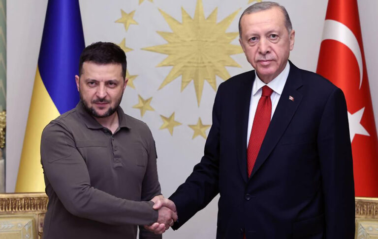 Volodimir Zelenski’yi kabul eden Erdoğan: Ukrayna, NATO’ya üyeliği hak ediyor