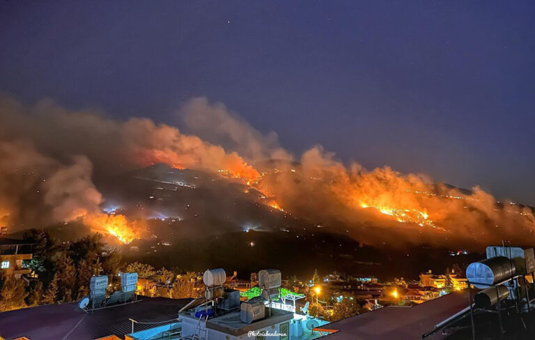 ORMAN YANGINLARINDA İKİNCİ GÜN | Hatay Belen’de 1500 kişi tahliye edildi