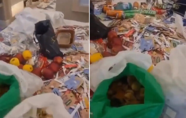 Antalya’da 5 yıldızlı otelde şoke eden görüntüler! Rus turist, otelde ne bulduysa stoklamış