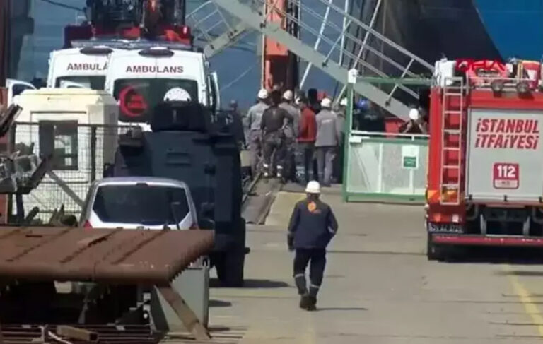 Tuzla tersanelerinde patlama; 1 ölü