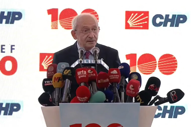 CHP lideri  Kılıçdaroğlu, Şanlıurfa’da konuştu; AİHM’nin Yalçınkaya kararı gündeminde yoktu