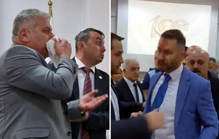 Belediye Meclisi’nde kavga çıktı: MHP’li meclis üyesi, CHP’li üyenin burnunu kırdı