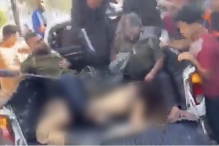 Hamas’ın öldürüp, cesediyle propaganda yaptığı kadının sivil olduğu ortaya çıktı