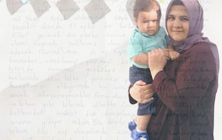 Tutuklu ev hanımı Ayşe Karaduran: Sütümü sağıp lavaboya döküyorum; oğlumun hakkını nasıl ödeyecekler?
