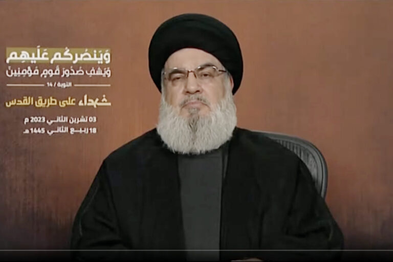 Hizbullah lideri Nasrallah, Hamas’a destek verdi: Aksa Tufanı, Filistin’in meselesidir