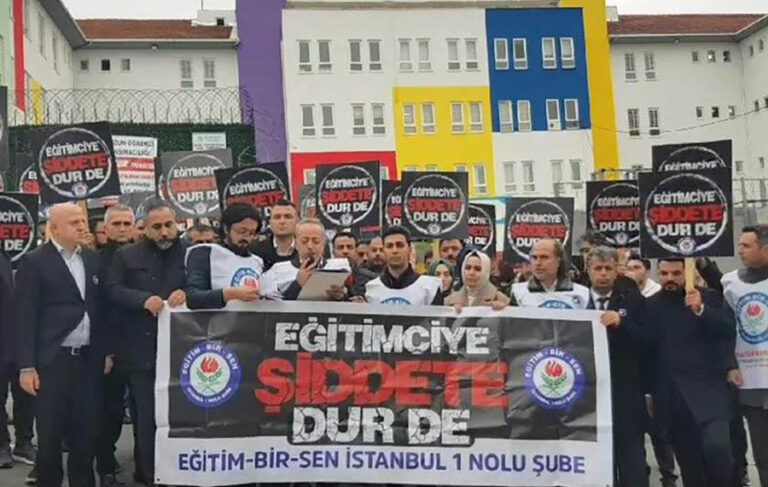 Başakşehir’de hamile öğretmen ve güvenlik görevlisi, velinin saldırısına uğradı