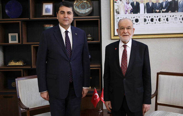 TBMM’de grubu düşen Saadet Partisi’ne Demokrat Parti’den destek