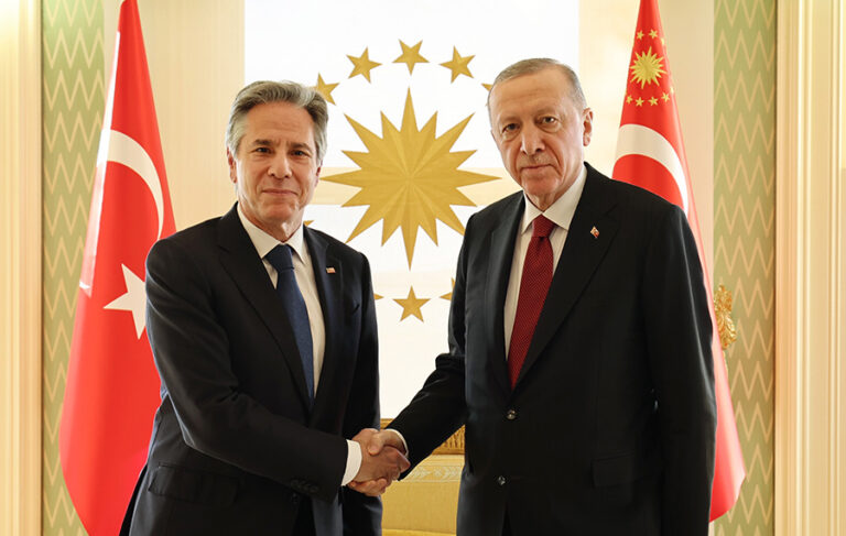 Erdoğan, ABD Dışişleri Bakanı Blinken’i ağırladı
