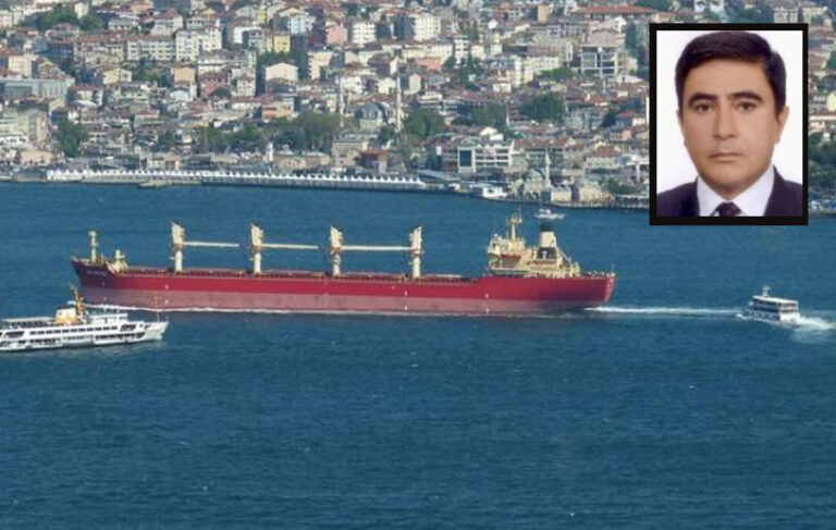 Gemiden denize düşen kılavuz kaptan hayatını kaybetti