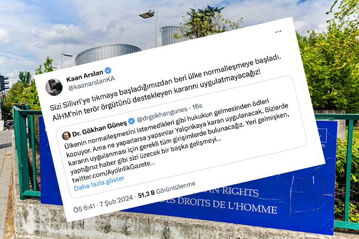 Aydınlık muhabiri hükmünü verdi: AİHM kararlarını uygulatmayacağız!