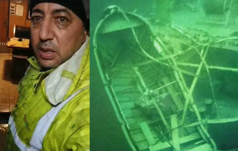Batan gemide son görüntüleri çeken kişinin cansız bedenine ulaşıldı