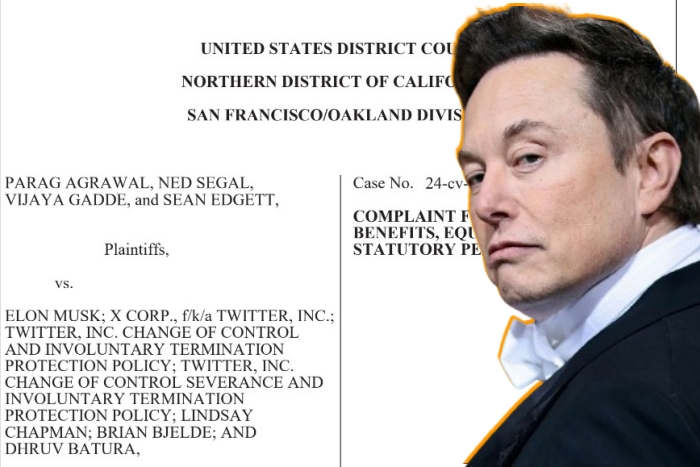 Twitter’ın 4 yöneticisi, Elon Musk’a 128 milyon dolarlık dava açtı