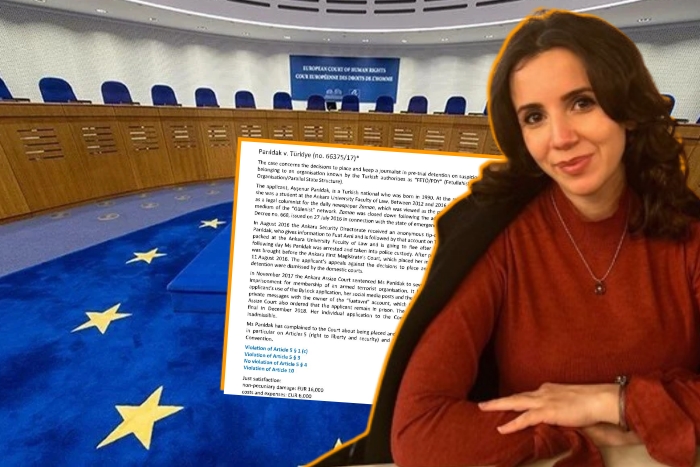 AİHM’den eski Zaman gazetesi muhabiri Ayşenur Parıldak kararı: Tutuklanması hukuka aykırıydı