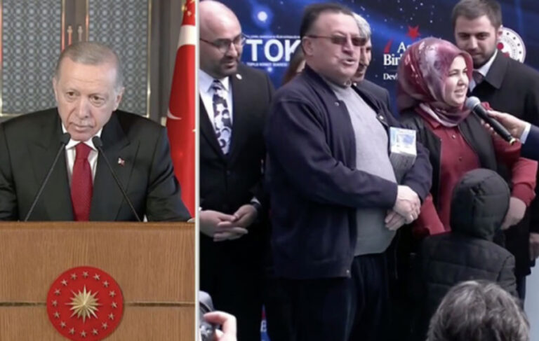 Erdoğan ile depremzede arasında geçen konuşma gerçeği ifşa etti: Meğer konutlar teslim edilmemiş