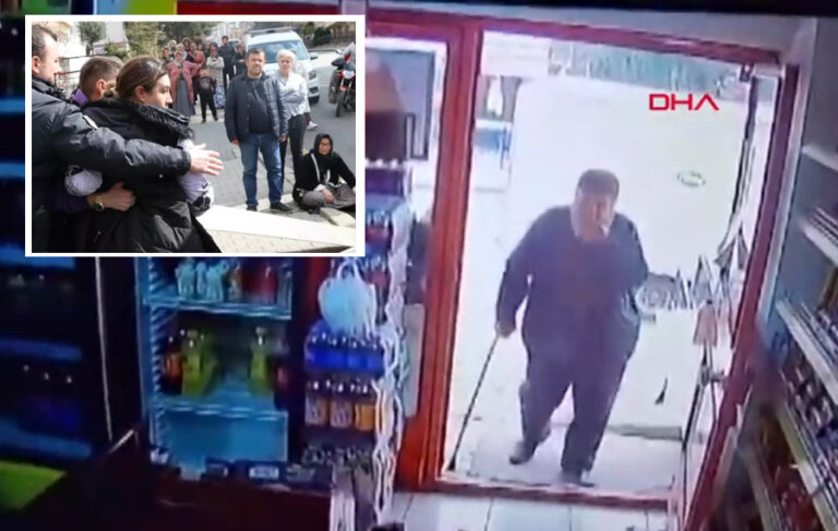 Bastonla bakkala giden 77 yaşındaki şahıs, eve döndüğünde katliam yaptı