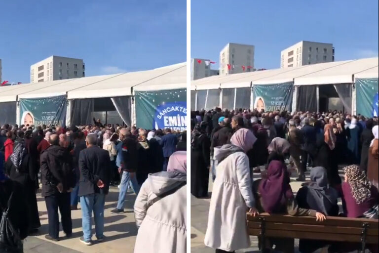 AKP’li belediye sokakta emeklilerden isim topladı: Seçimi kazanırsak 2 bin TL’lik alışeriş kartı vereceğiz!