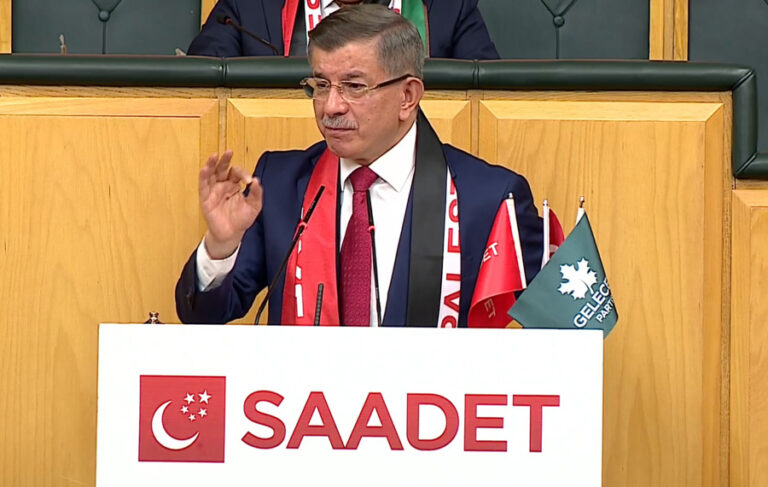 Davutoğlu: “Duyum değil, bilgi; iktidar, İsrail ile ticaret yapan firmaları önceden uyarıp tüyo verdi!”