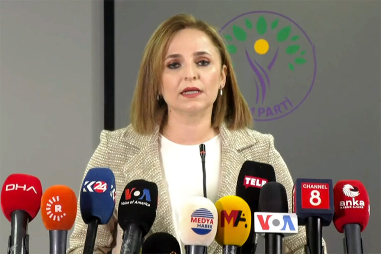 DEM Sözcüsü Ayşegül Doğan’dan ‘Van’ tepkisi: Bir halkın iradesinin gaspına müsaade etmeyeceğiz