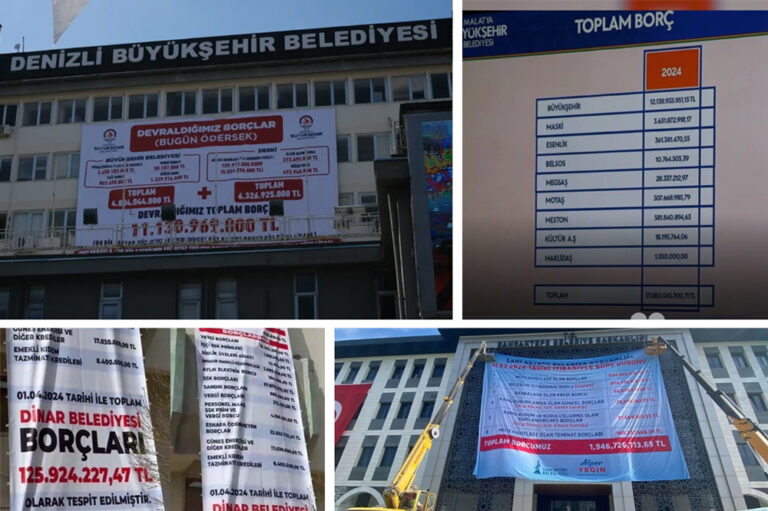 İNCELEME | Belediyeler dağlar kadar borçlu çıktı; yemeye doyamamışlar!