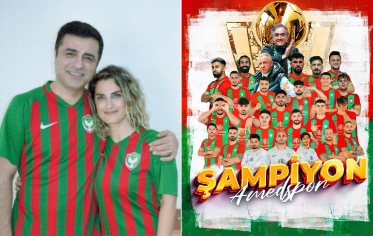 Demirtaş, Amedspor’u tebrik etti: ‘Bizi burada ağlattınız be zalımlar’