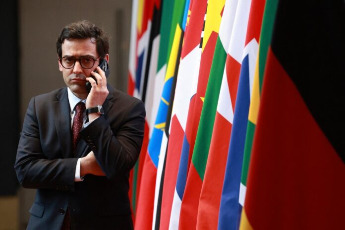 fransa dışişlerş bakanı stephane sejourne