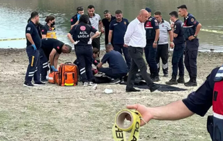 Ankara’da baraj gölüne giren 2’si kardeş 3 kişi boğuldu