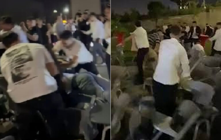 Kocaeli’de mezuniyet töreninde kavga: Sandalyeler havada uçuştu