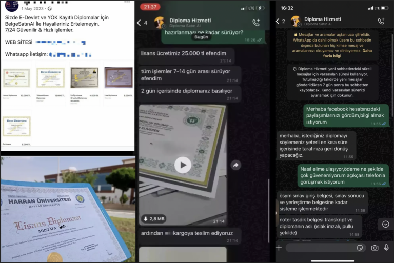 Sahte diplomaya da zam geldi; lisans 25 bin TL oldu!
