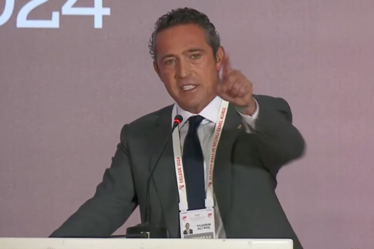 Ali Koç’tan Mehmet Büyükekşi’ye: Onurlu, haysiyetli, şerefli olan kimse bu şekilde aday olmaz