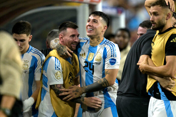 enzo fernandez messi arjantin