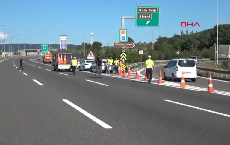 Bolu Dağı Tüneli’nin İstanbul yönü 50 gün trafiğe kapatıldı