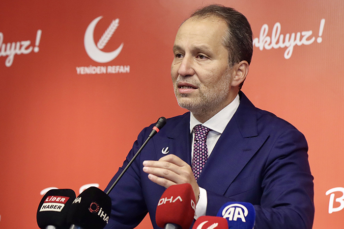 Fatih Erbakan: ”TBMM’nin Öcalan’ın ayağına götürülmesine karşıyız”