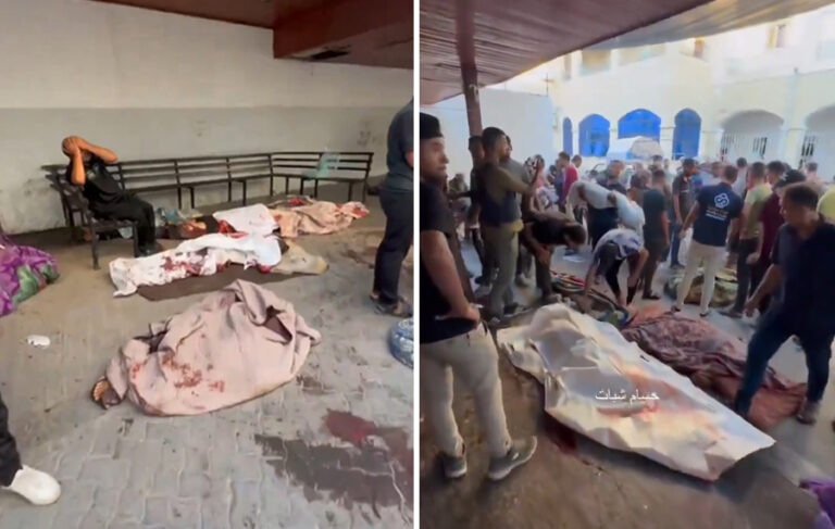 İsrail ordusu, okulu bombaladı: En az 100 sivil hayatını kaybetti