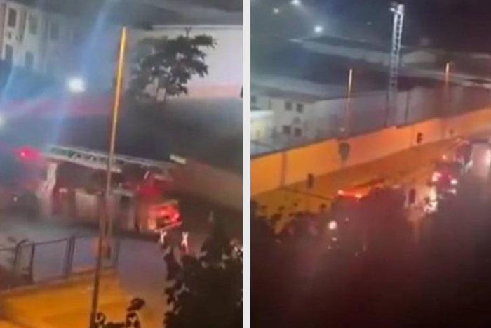 Metris Cezaevi’nde yangın; mahkum yatağını ateşe verdi