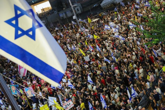 israil protesto