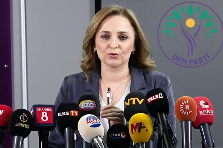 DEM Parti Sözcüsü Ayşegül Doğan: ”PKK, her an kongrenin toplandığını duyurabilir”