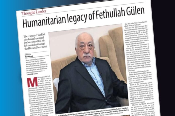 güney afrika gülen