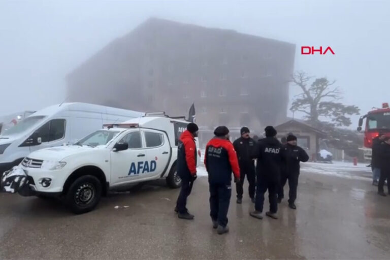 Kartalkaya’da 76 kişinin hayatını kaybettiği otelde AFAD arama yapacak