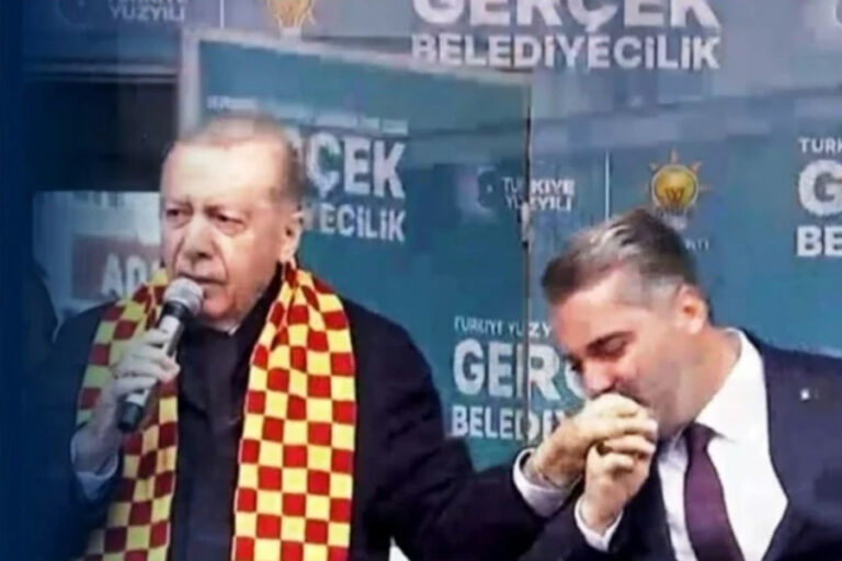Erdoğan’ın elini öpmüştü: AKP Genel Merkezi, Fatih Üzüm’ün üstünü çizdi
