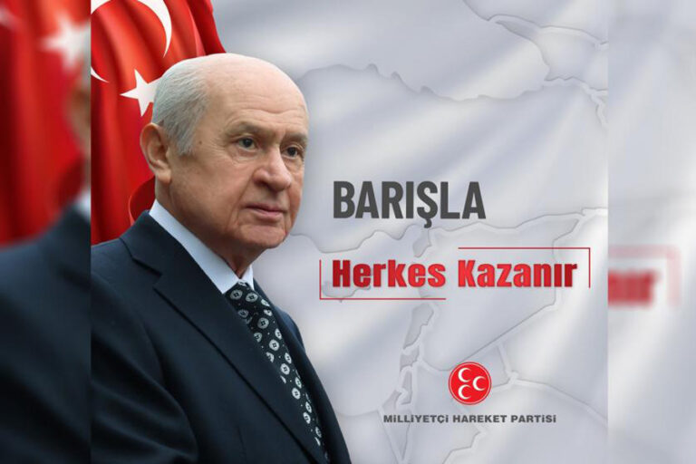 MHP’den ‘barış’ paylaşımı: ‘Herkes kazanır’