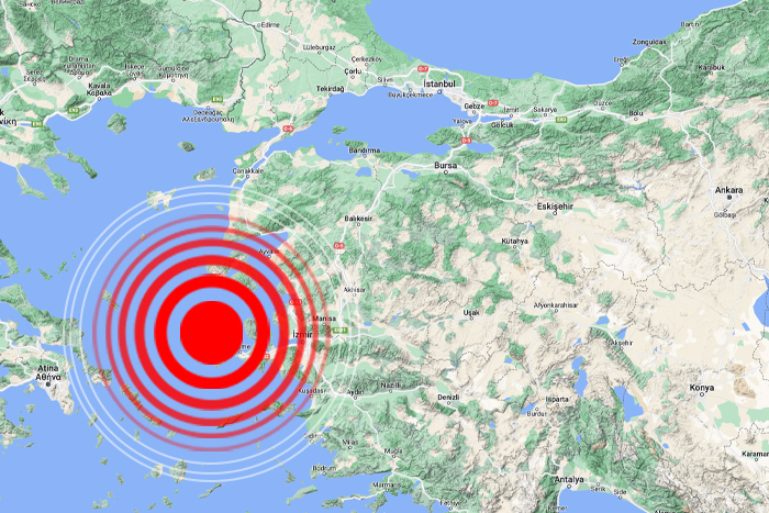 Ege Denizi’nde 5.2 büyüklüğünde deprem; İzmir ve çevre illerden hissedildi