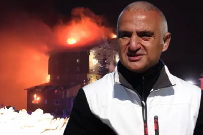 İddia: ”Mehmet Nuri Ersoy, geceden haberdar olmasına rağmen yangın sabahı lüks otelde spor yaptı”