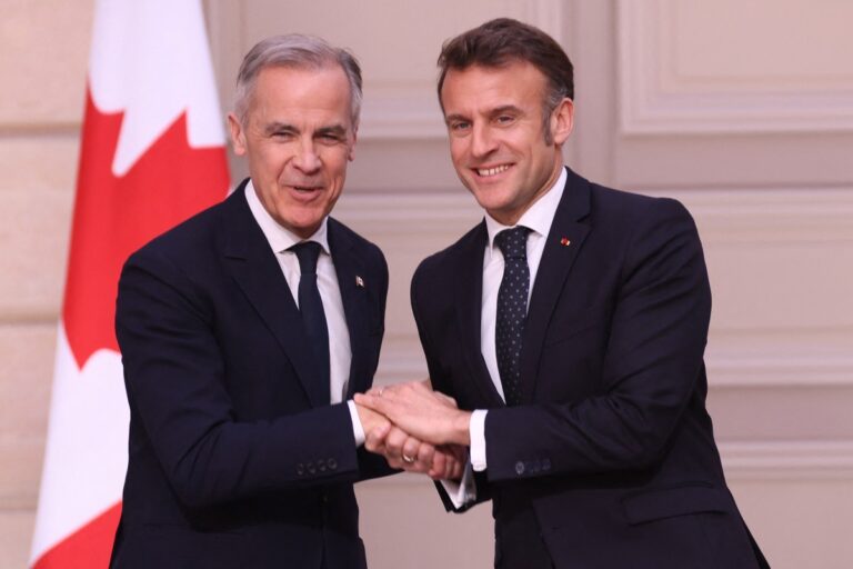 Yeni Kanada Başbakanı ilk yurt dışı ziyareti için Paris’te