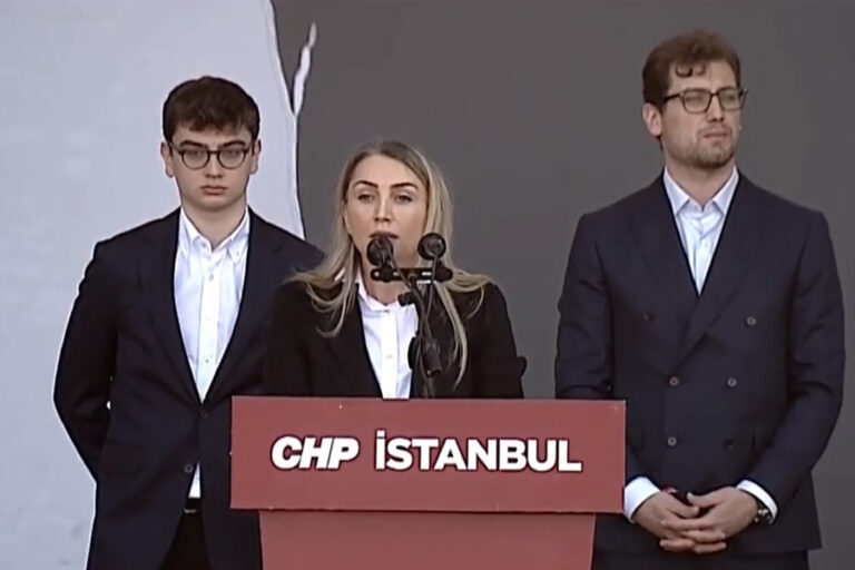 Dilek İmamoğlu: ”Yalnızca İstanbul’un değil, tüm Türkiye’nin kalbini kazanan Ekrem’i cezalandırıyorlar”