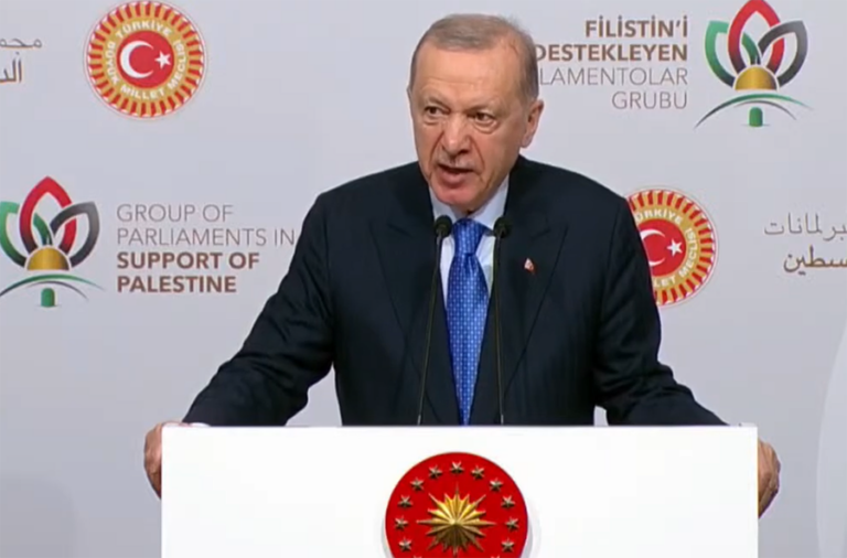 Erdoğan: “Üzülerek söylüyorum; 60 bine yakın Gazzeli’nin katledilmesine mani olunamadı”