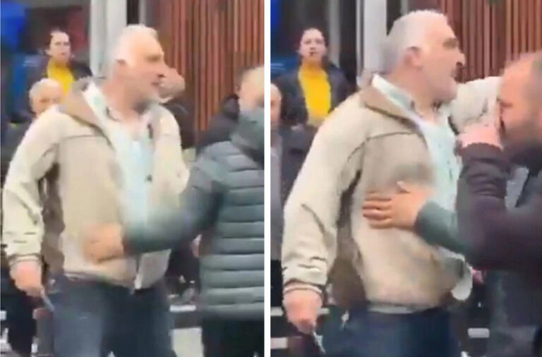 Trabzon’da İmamoğlu’na özgürlük standına bıçakla saldıran kişi tutuklandı
