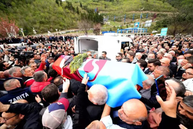 ‘Kuzeyin Oğlu’ Volkan Konak, memleketinde toprağa verildi