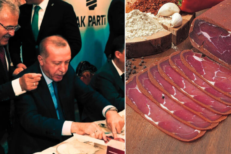 AKP’li belediyeden Erdoğan için 466 bin liralık ‘pastırma’ harcaması